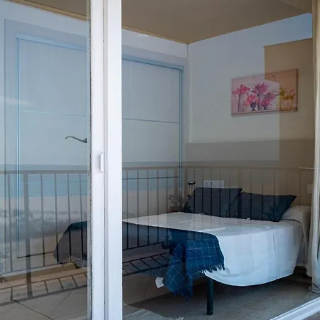公寓 At111 Vistas Frontales A La Playa La Paella